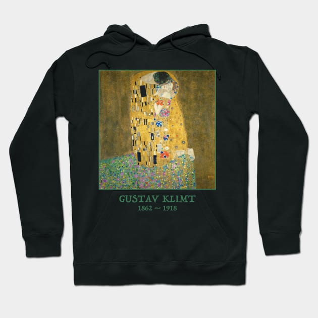 Gustav Klimt - The Kiss Hoodie by Persona2